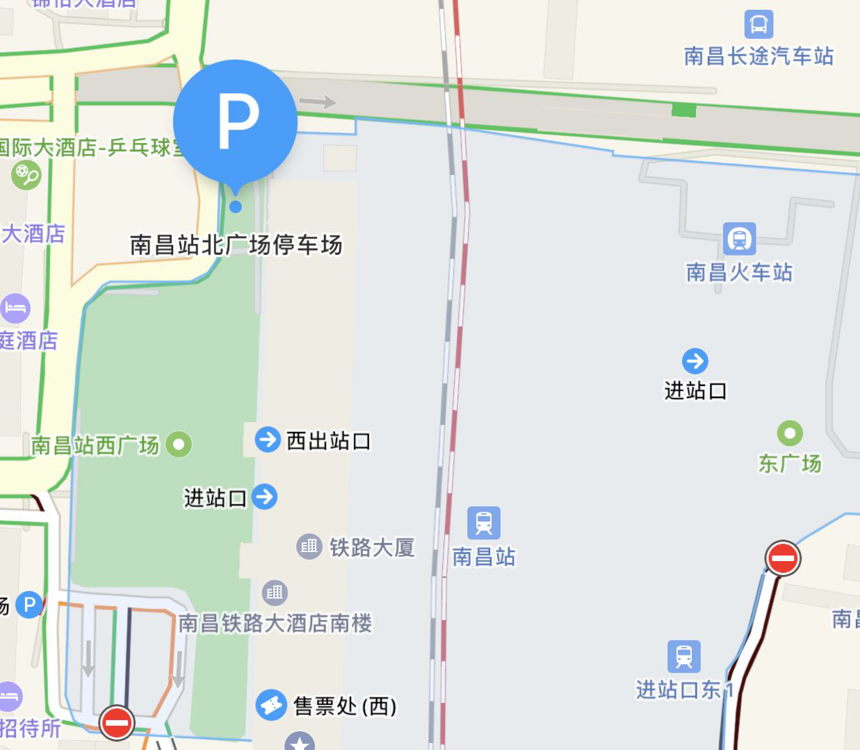 南昌火车站地图图片